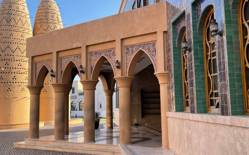 Travel service representing Qatar visa package